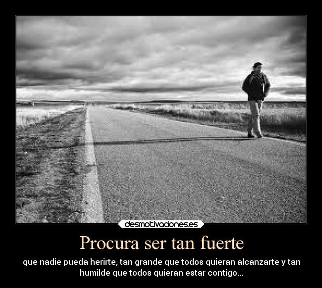 carteles vida fuerte nadie hiera grande todos alcanzan humilde quieran desmotivaciones