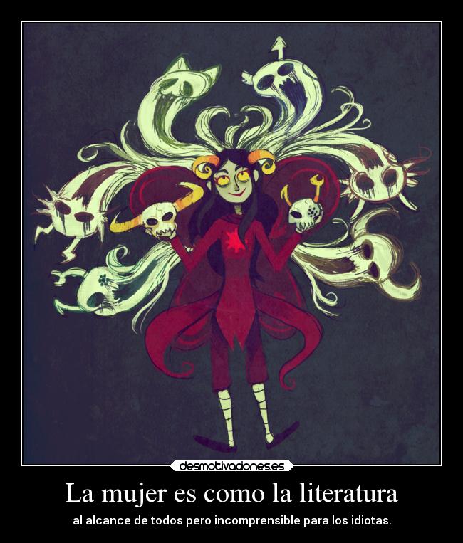 La mujer es como la literatura - 