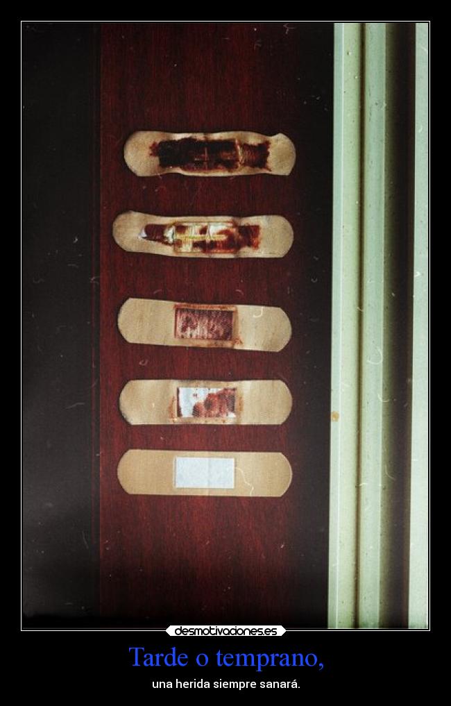 carteles vida parche heridas sangre sanar hadadelanoche shinigamixlll desmotivaciones
