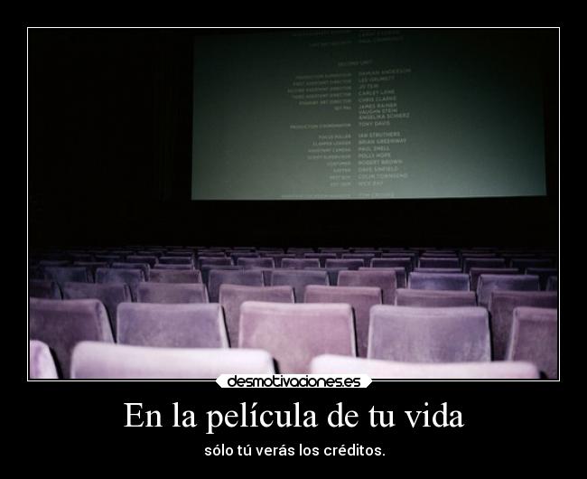 En la película de tu vida - 