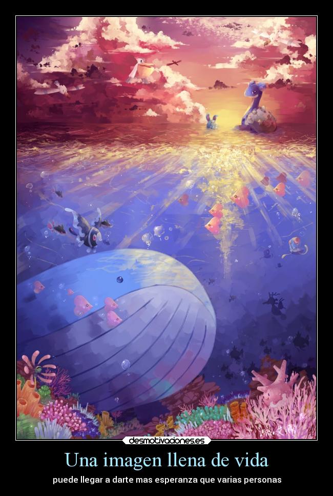 Una imagen llena de vida -