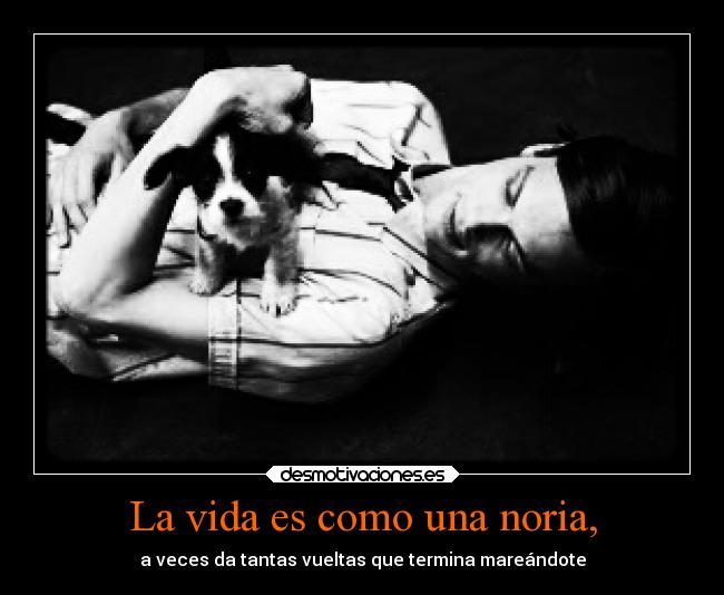 carteles vida vida spencer reid noria vueltas hasta luego viejos ocurre mas desmotivaciones