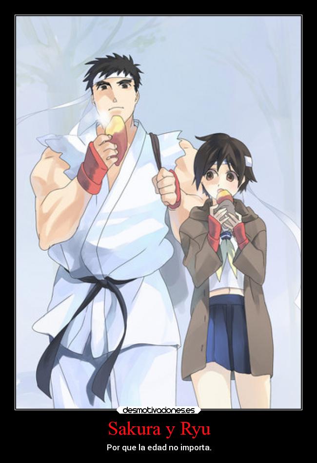 Sakura y Ryu - Por que la edad no importa.