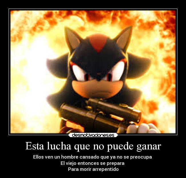 Esta lucha que no puede ganar - 