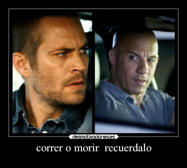 correr o morir  recuerdalo - 