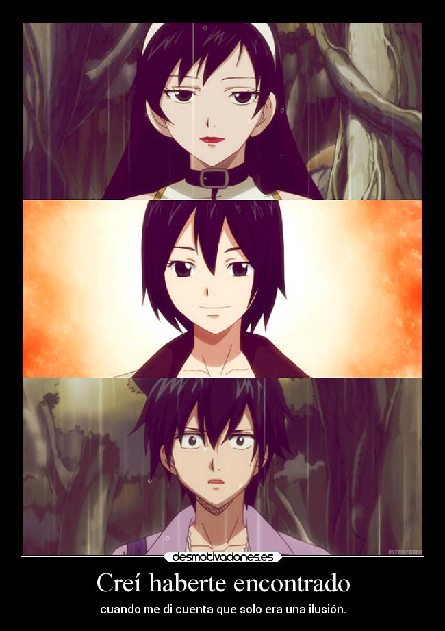 carteles fairy tail gray ultear clandominadores ejercitodemar desmotivaciones