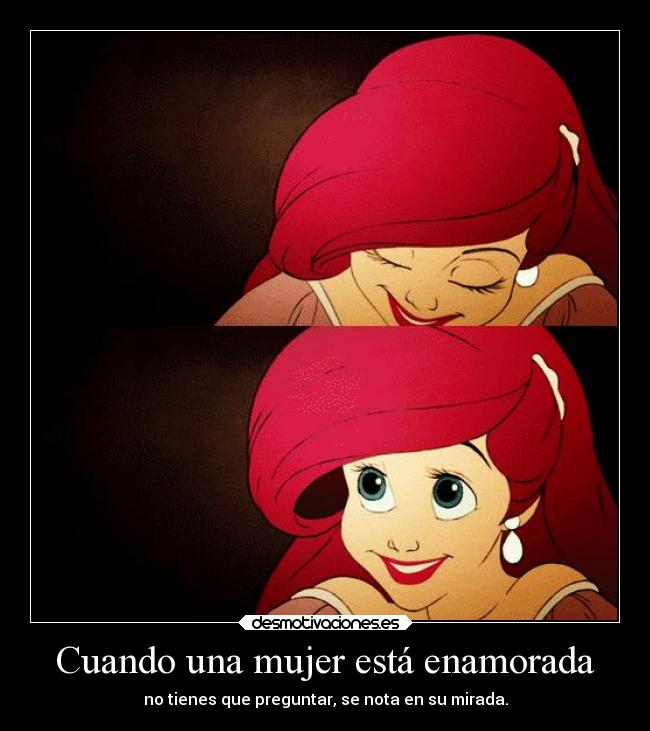 carteles mujer nota sonrisa mirada dananconsentida desmotivaciones