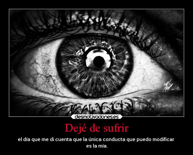 Dejé de sufrir - 