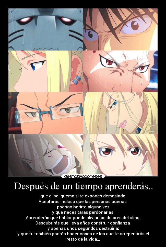 carteles anime vida aprender tiempo atte william shakespeare ensenara sus caminos 1001 cosas desmotivaciones