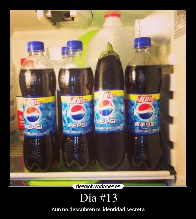 Día #13 - Aun no descubren mi identidad secreta
