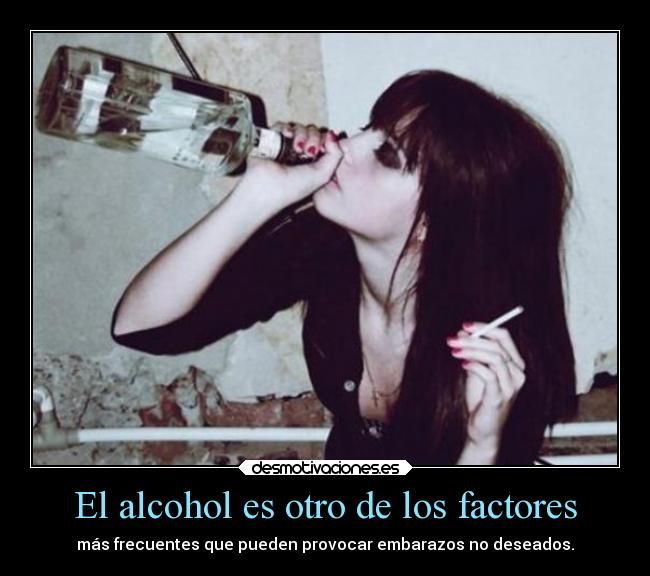 El alcohol es otro de los factores -
