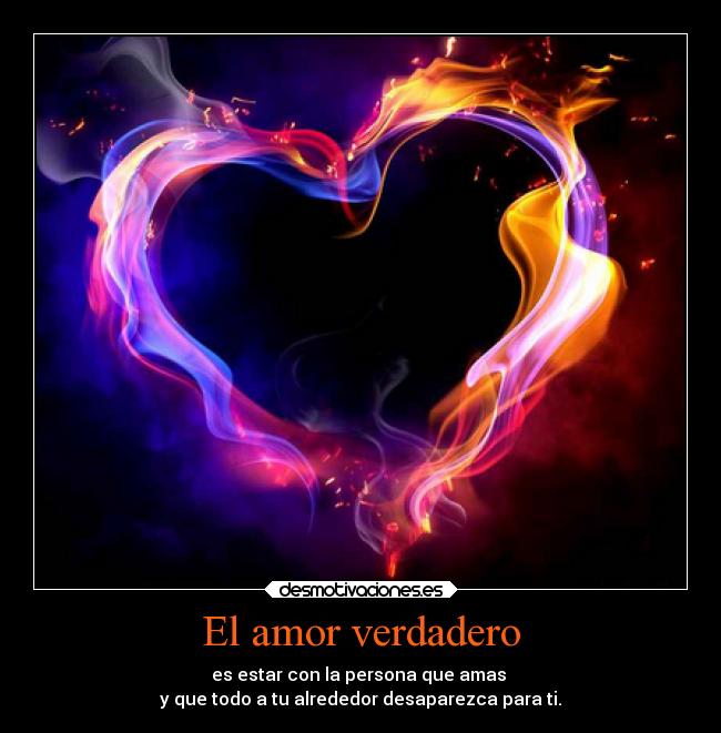 El amor verdadero -