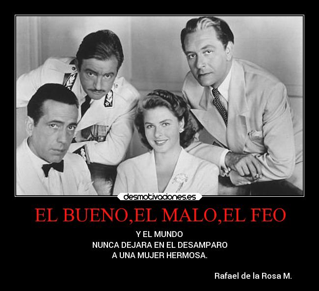 EL BUENO,EL MALO,EL FEO - 