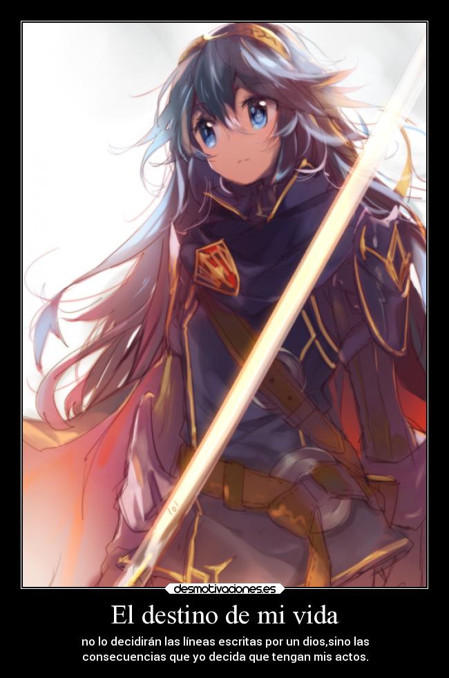 carteles destino vida lucina fire emblem elesteva destino actos mis hijas llamaran asuna esteva desmotivaciones