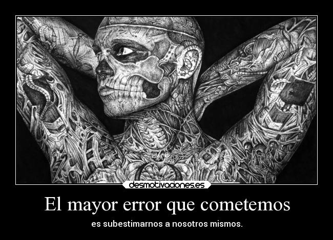 carteles dibujo mio puntillismo algo lapiz rick genest desmotivaciones