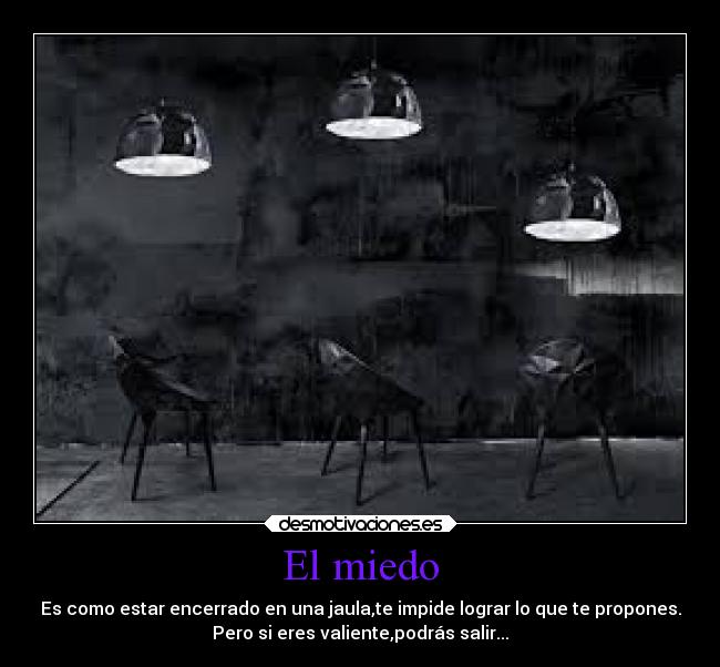 El miedo - 