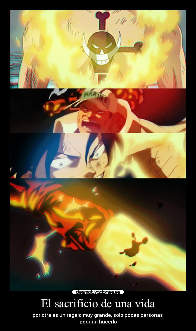 El sacrificio de una vida - 