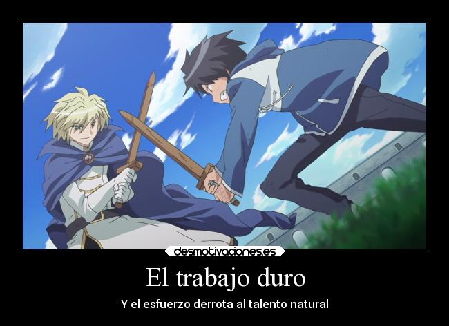 carteles trabajo anime zero tsukaima desmotivaciones