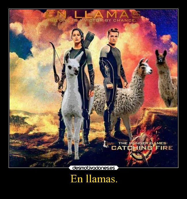 En llamas. - 