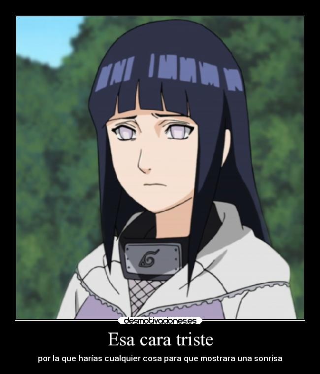 Esa cara triste - por la que harías cualquier cosa para que mostrara una sonrisa