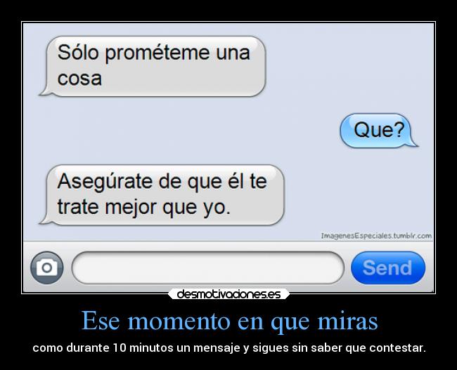 Ese momento en que miras - 