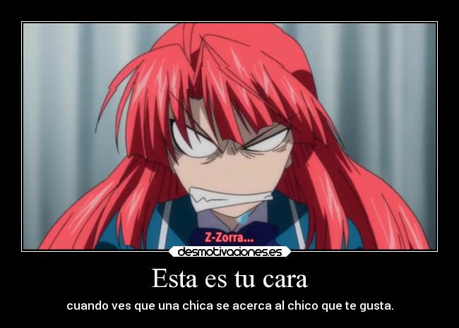 carteles anime kaze stigma desmotivaciones celos amor vida desmotivaciones