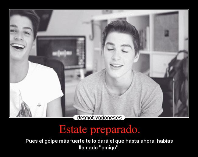 Estate preparado. - 