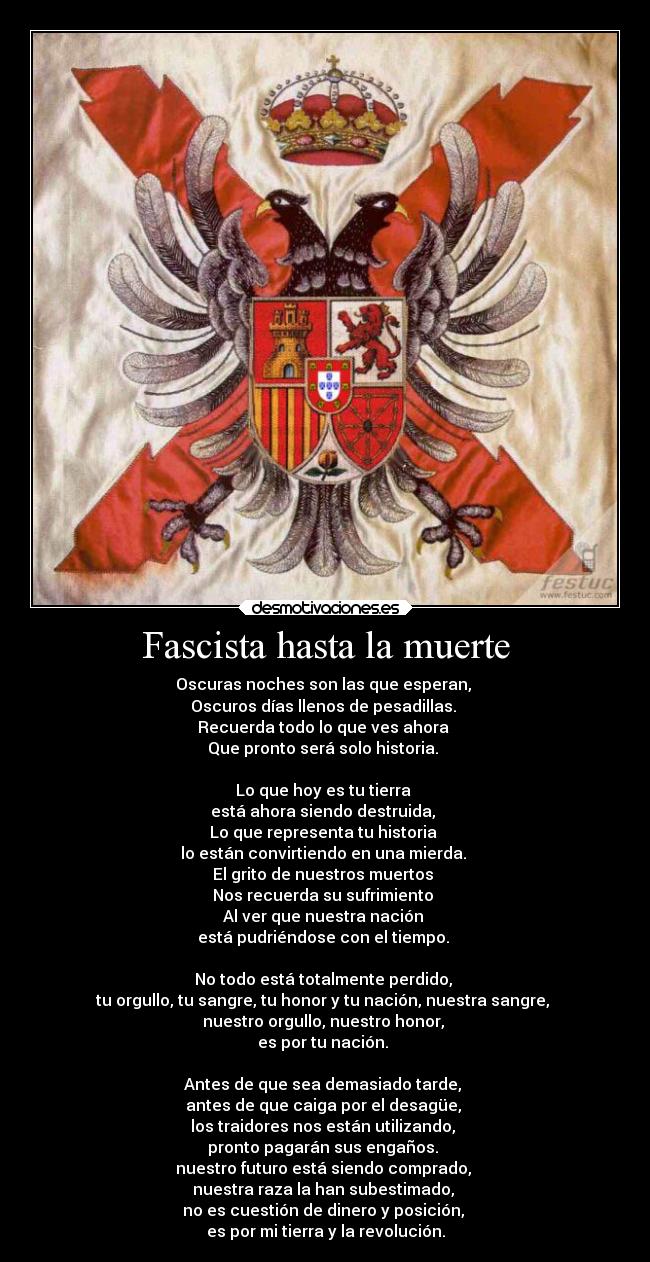 Fascista hasta la muerte - 