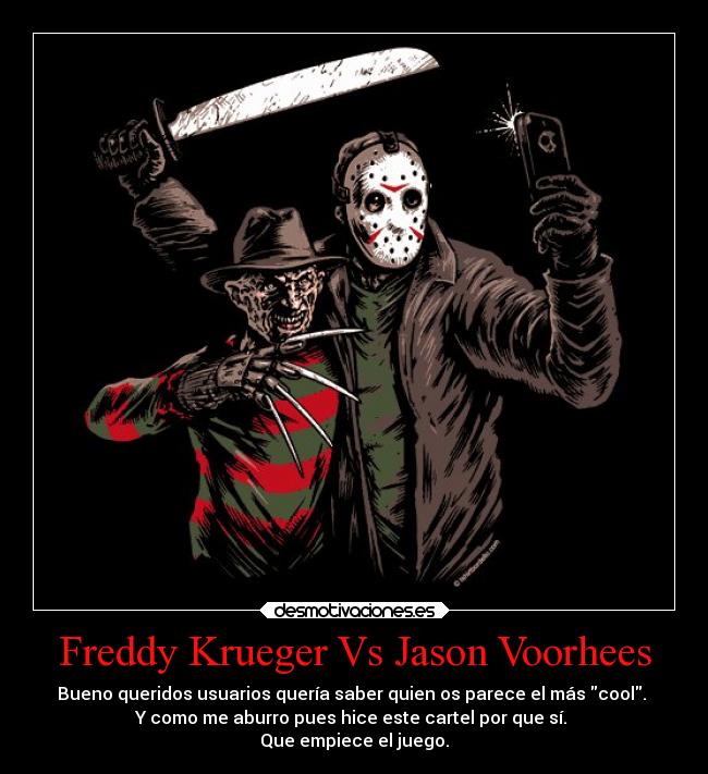 Freddy Krueger Vs Jason Voorhees - 