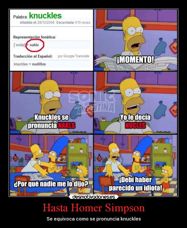 Hasta Homer Simpson - 