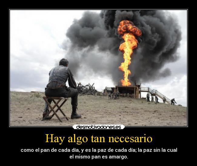 Hay algo tan necesario -