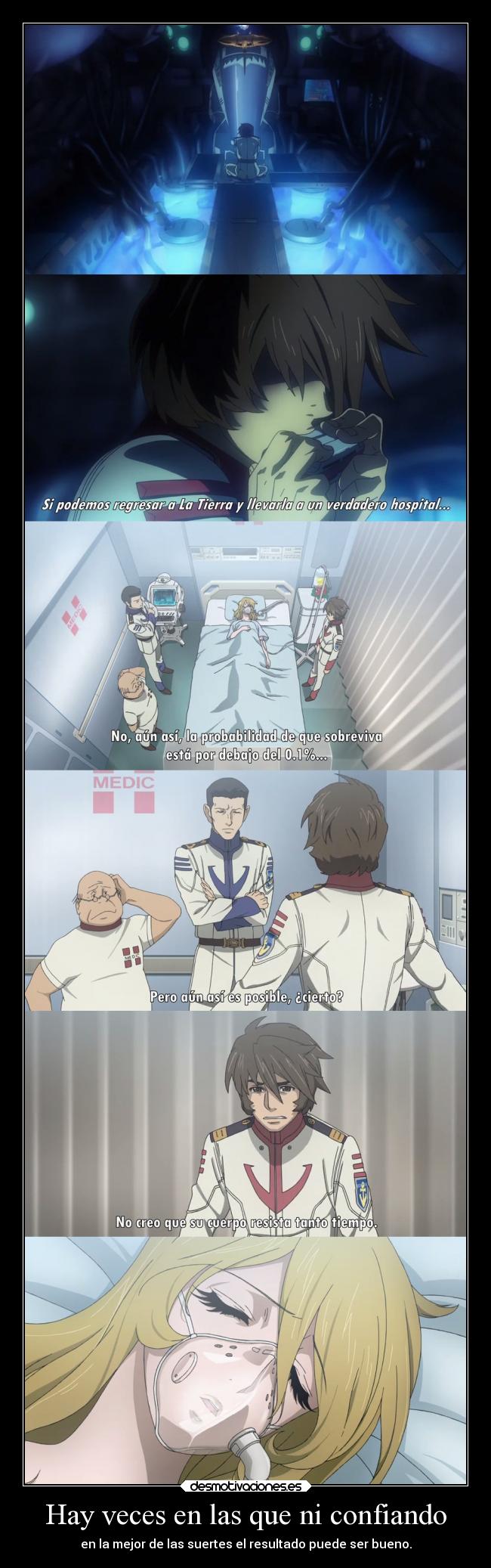 carteles raptorhunters harukaze anime manga otaku space battlship yamato 2199 suerte uchuu senkan desmotivaciones