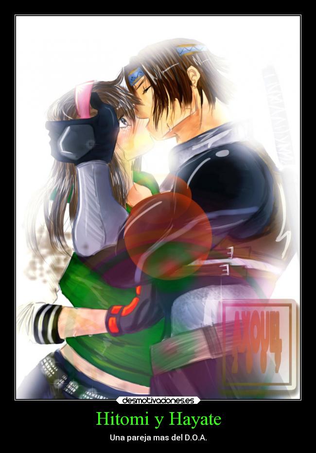 Hitomi y Hayate - Una pareja mas del D.O.A.