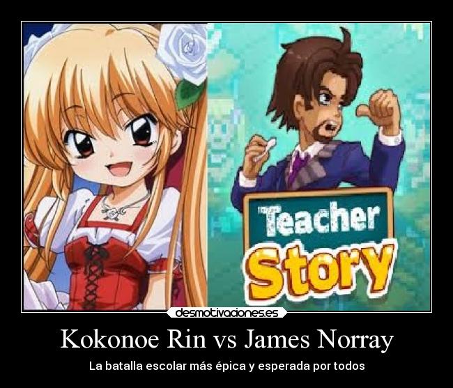 Kokonoe Rin vs James Norray - La batalla escolar más épica y esperada por todos