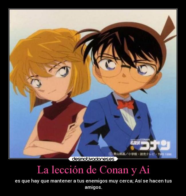 La lección de Conan y Ai -