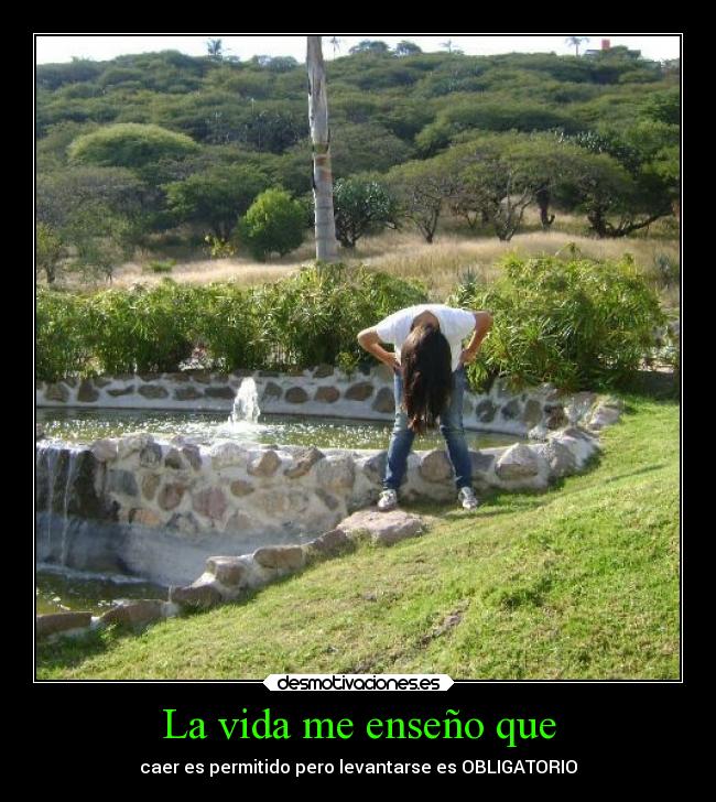 La vida me enseño que - 