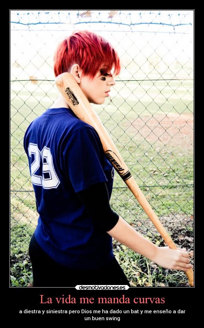 carteles vida dios beisbol vida batear deportes problemas superarnos desmotivaciones