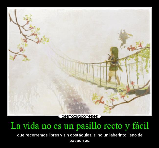 carteles vida videojuegos the legend zelda link vida dificil desmotivaciones