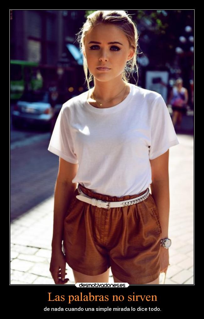 Las palabras no sirven - 