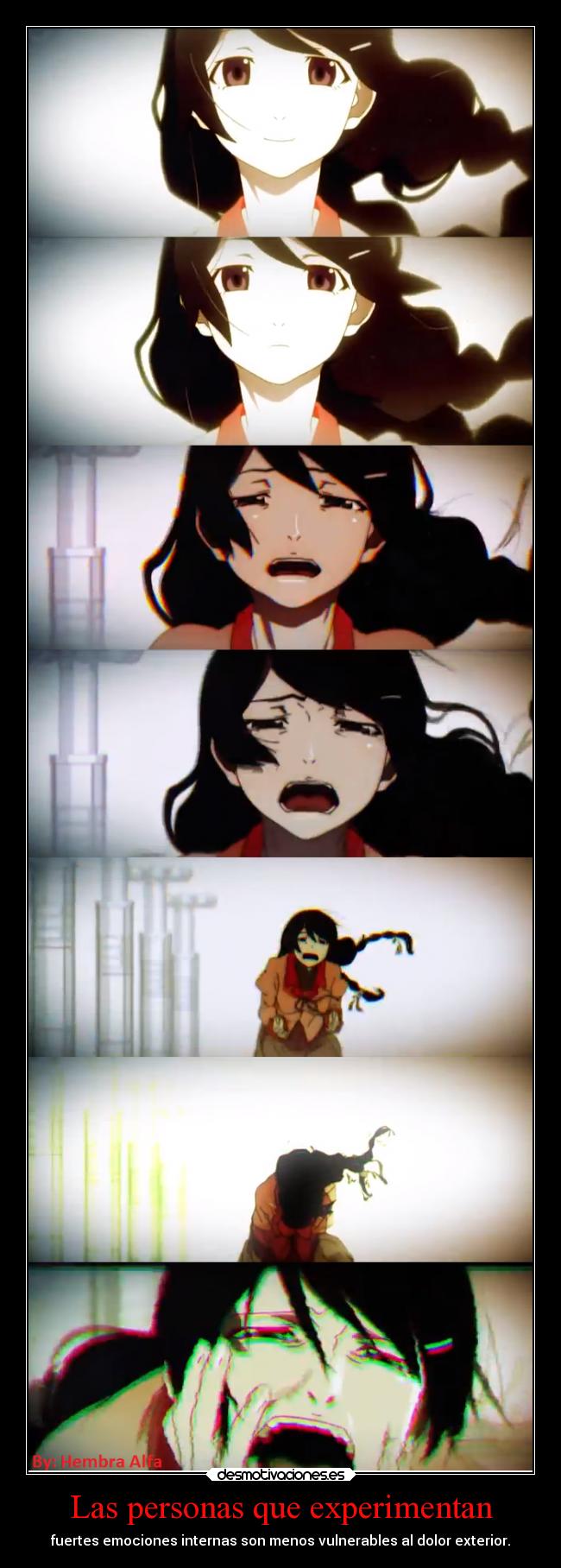 Las personas que experimentan -