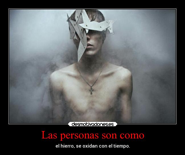 Las personas son como -