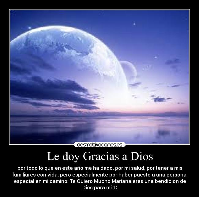Le doy Gracias a Dios -