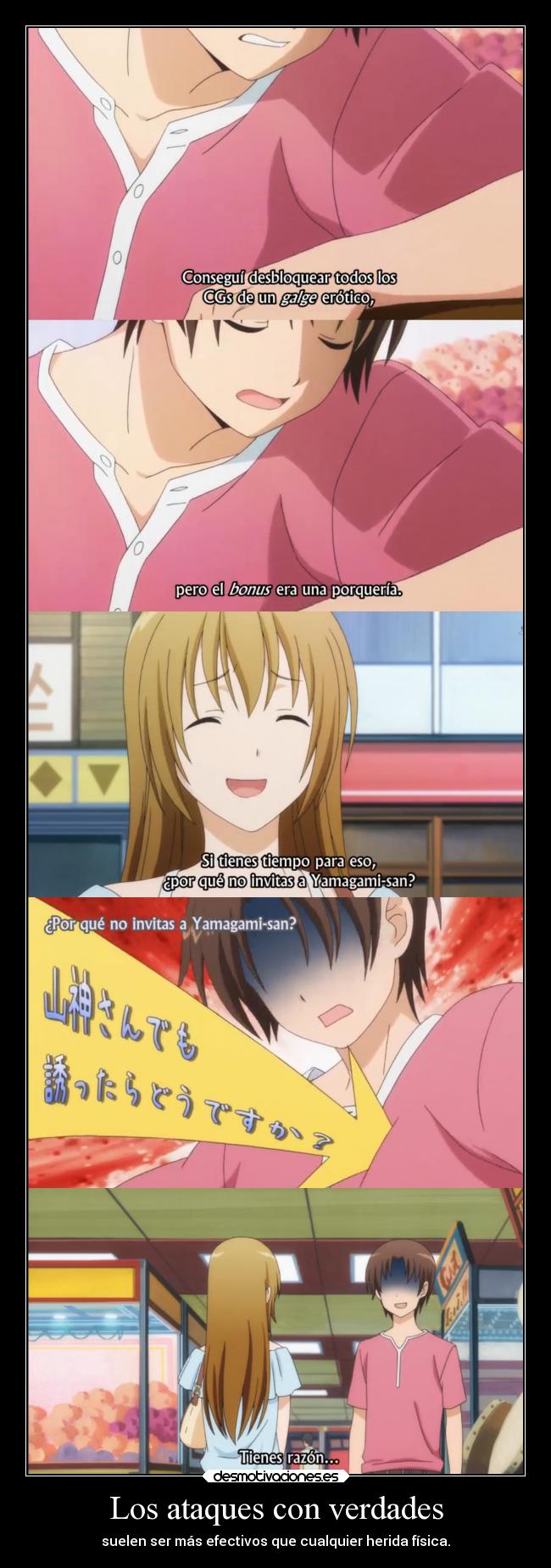 Los ataques con verdades -