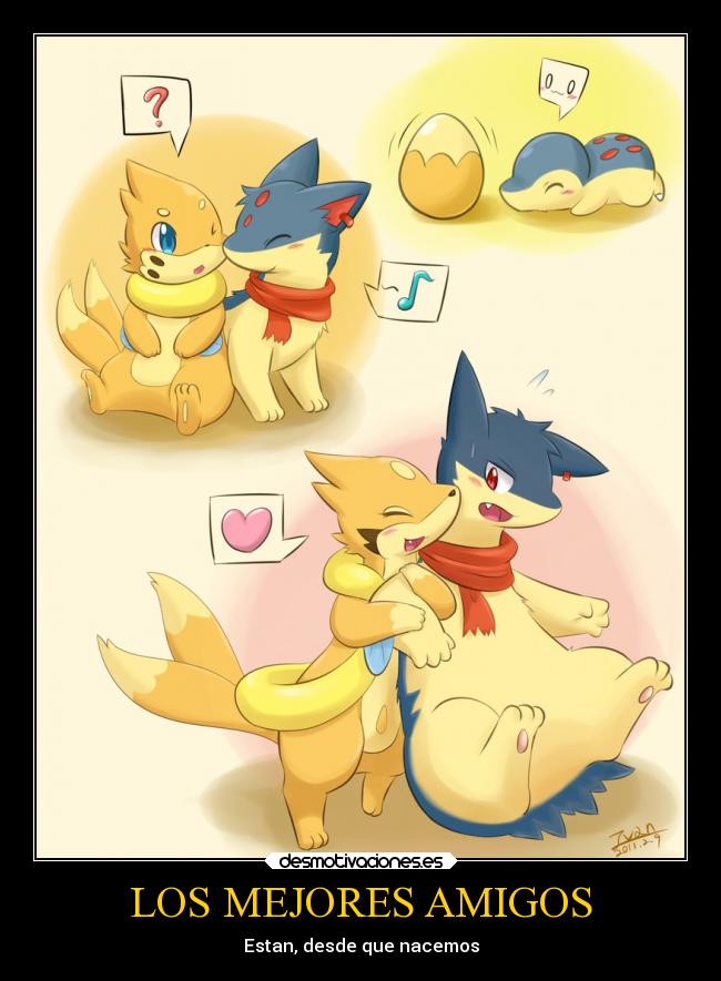 LOS MEJORES AMIGOS - Estan, desde que nacemos