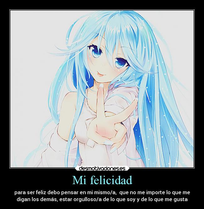 Mi felicidad -