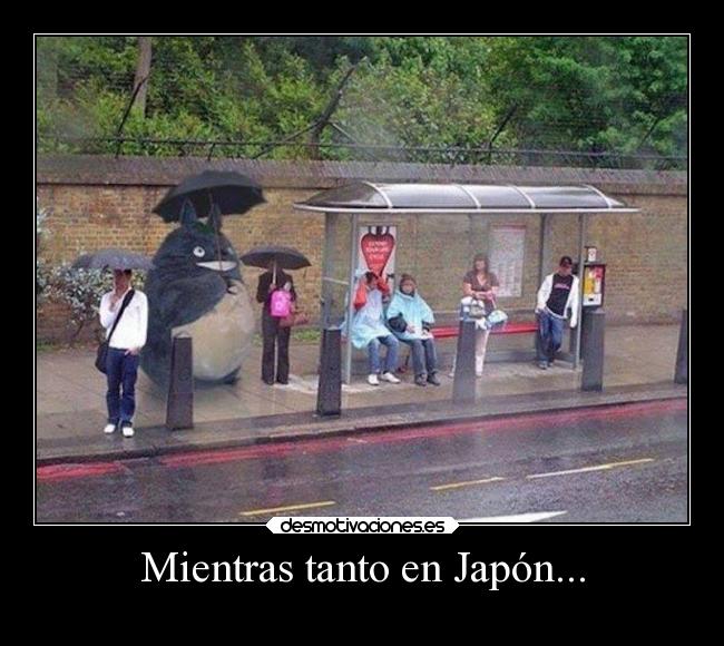 Mientras tanto en Japón... -