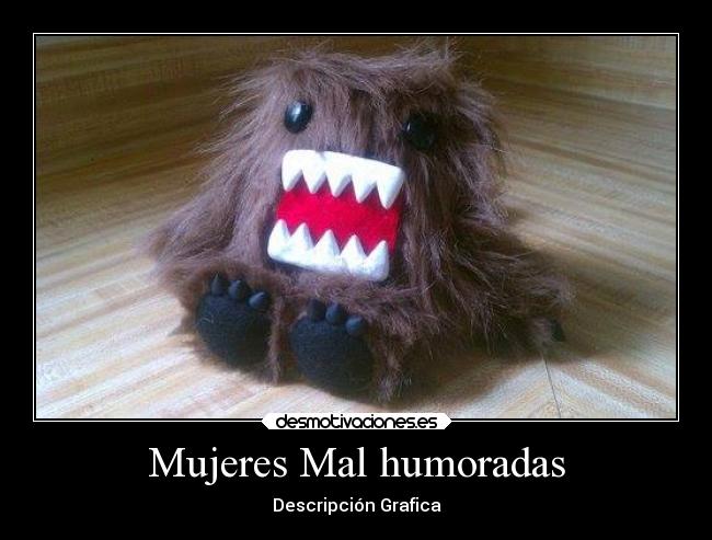 Mujeres Mal humoradas - Descripción Grafica