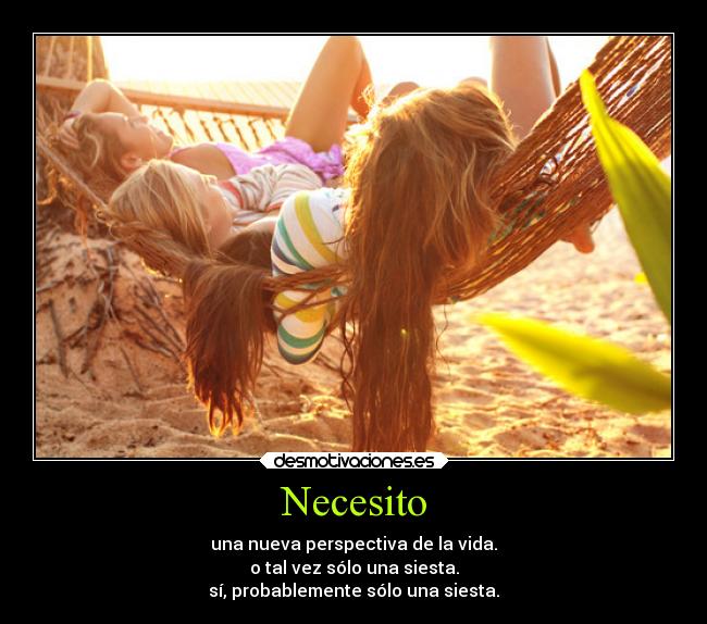 Necesito -