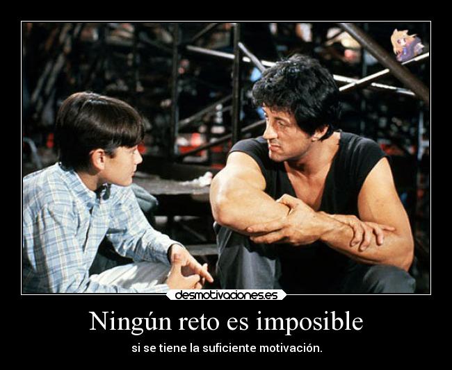 carteles imposible raptorhunters halcon stallone reto imposible motivacion spice wolf horo harukaze desmotivaciones