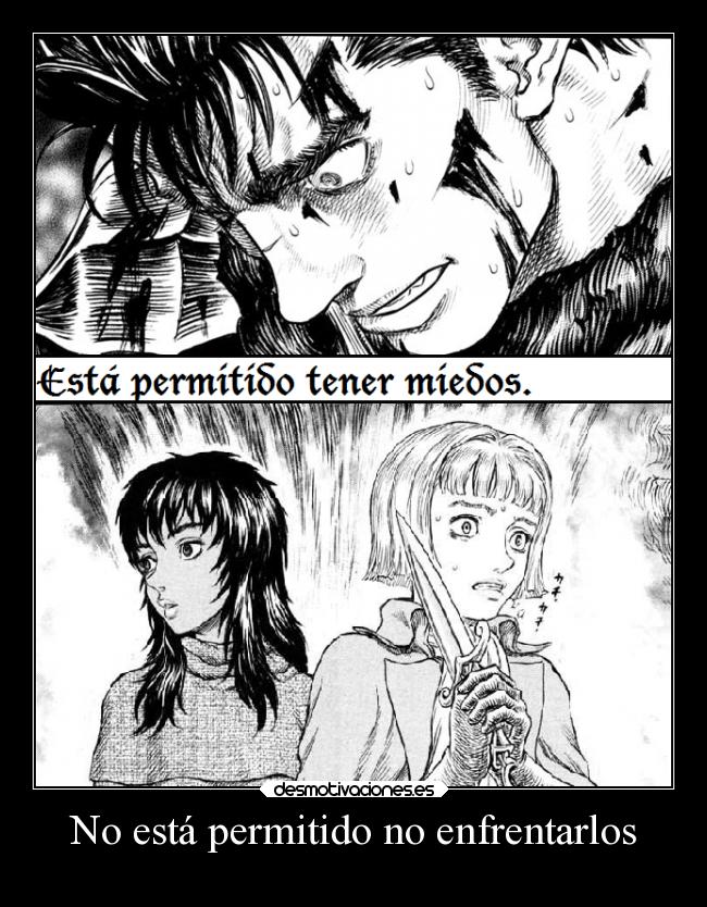 carteles berserker heart always burn desmotivaciones